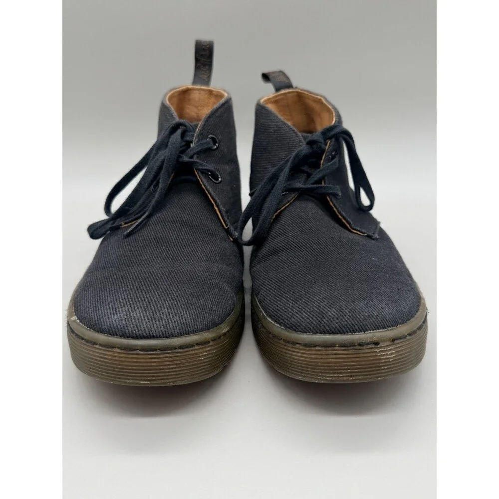 Dr. Martens Mayport Black Canvas Lace Up Chukka Boots – Men’s 8 / Women’s 9